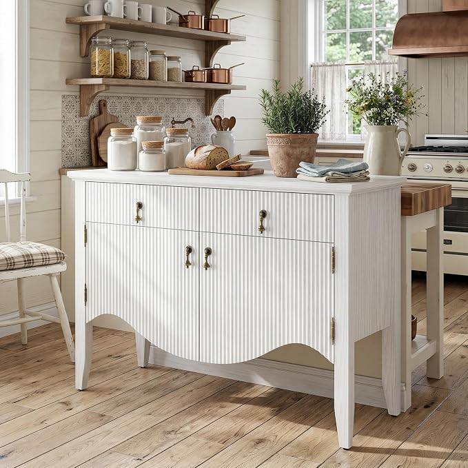 FUSUNBAO 40" Retro Buffet Cabinet - Image 6