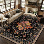 RELEANY Washable Area Rug, Large 9'x12', Water Repellent, Pet Friendly - Image 4