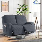 Timeles Extra Wide Recliner Loveseat Cover Oversized Reclining Couch Covers - Image 7