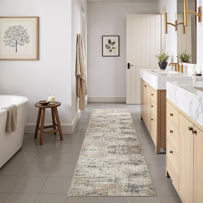 2X10 Area Rug for Hallways, Soft Carpet for Kitchen Bathroom Bedroom Laundry - Image 8