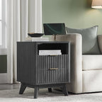 T4TREAM Fluted Nightstand Set of 2 - Image 7