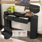 54" Console Table for Entryway, Modern Sofa Table Behind Couch - Image 4