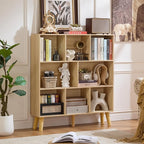 LEYAOYAO 8 Cube Bookshelf, 3 Tier Bookcase - Image 4