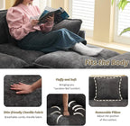 WUTUTUEE 41'' Modern Chenille Oversized Chair, Upholstered Accent Living Room - Image 6