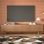 86.61" Mid-Century Modern TV Stand - Image 5