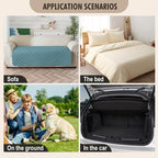 Genina Waterproof Couch Cover, Washable Anti-Slip 78inch Sofa Covers - Image 6