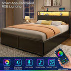 Rolanstar Full Size Bed Frame - Image 5