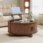 Round Lift Top Coffee Table - Image 3