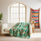 LUTBM Boho Throw Blanket for Bed Cotton Summer Blankets Twin Size for Bedroom - Image 4