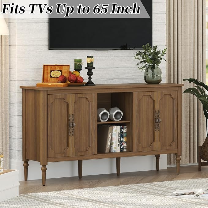 Vintage Buffet Sideboard Cabinet - Image 4