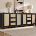 SICOTAS Rattan Large Sideboard Buffet Cabinet by SICOTAS