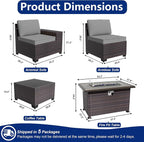 Outdoor Patio Furniture Set - Image 2