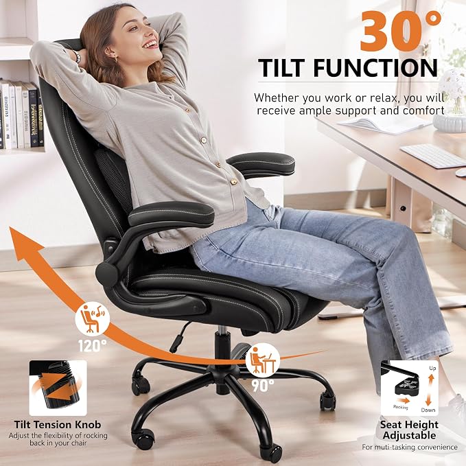 BESTFAIR Office Chair, Ergonomic Computer Desk Chairs - Image 6