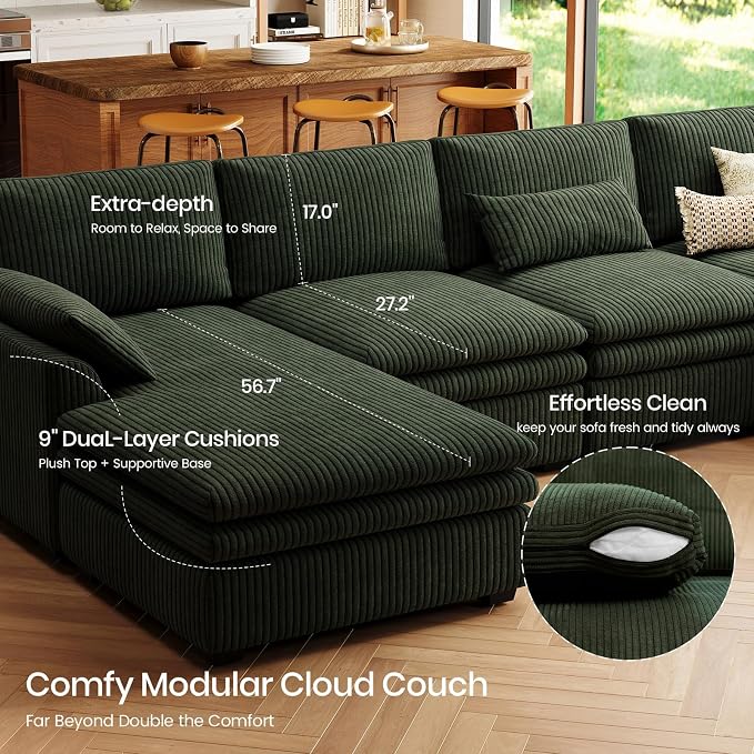 Belffin Large Modular Sectional Sofa - Image 5