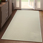 3x5 ft Area Rug Entryway Runner Kitchen Rugs Non Slip Washable Beige | Boho by YDKGL