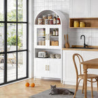 VEXPOR 73" Tall Arched Kitchen Pantry Cabinet by VEXPOR