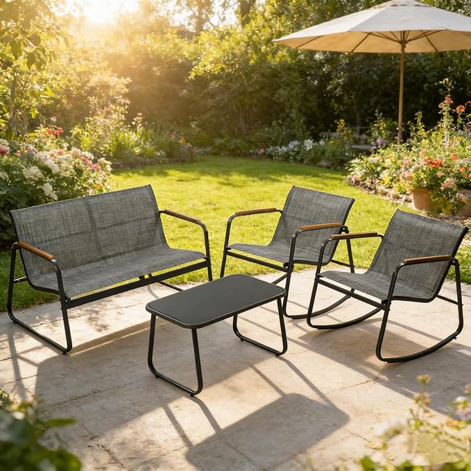 Kozyard 4-Piece Outdoor Patio Furniture Set - Image 7