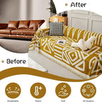 VClife Couch Cover Bohemian Large Couch Covers - Image 4