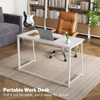 WOHOMO Folding Desk, 47.2" Foldable Computer Desk - Image 8