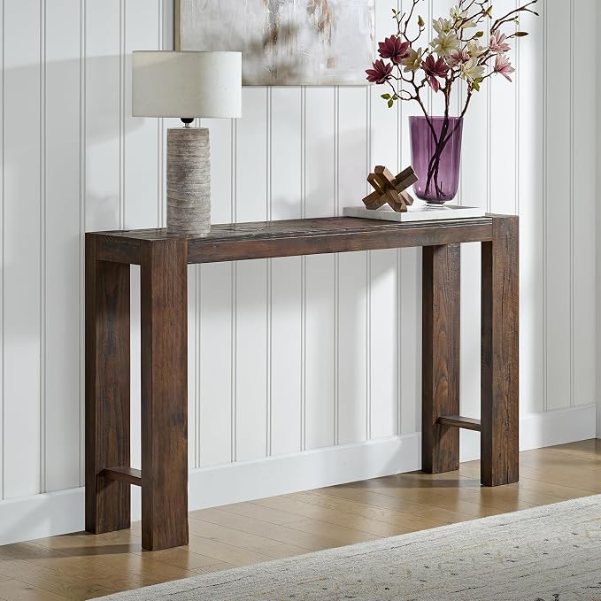 Alaterre Furniture Classic Solid Wood Console Table - Image 4