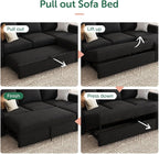 HONBAY Modular Sectional Sleeper Sofa - Image 8