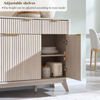 T4TREAM Large Buffet Sideboard Cabinet - Image 6