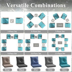 2-Seat Modern Patio Furniture Set - Image 8