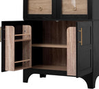 VilroCaz 71" Tall Arched Kitchen Pantry - Image 8