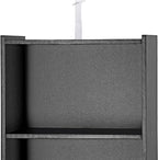 5 Tier Open Bookshelf, 52 Inch Bookcase Storage Rack - Image 7