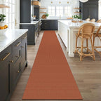 KOZYFLY Orange 2.5'x18' Runners Rugs - Image 2