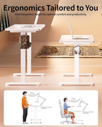 BIZUM Standing Desk Electric Adjustable Computer Desk-Stand up Desk Office - Image 4