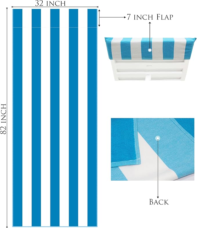 COTTON CRAFT Pool Lounge Chair Cover - Image 4