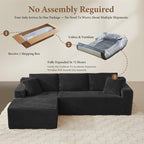 96" Sectional Couches for Living Room Cloud Couch Sofa - Image 6