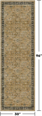 Distressed Taupe Washable Long Runners - Image 2