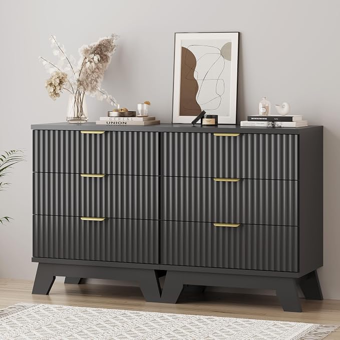 Fluted Dresser for Bedroom - Image 7