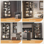 Eltean 71" H Display Cabinet - Image 9