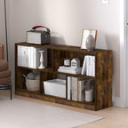 Furinno DALY Book Shelf, 5-Cube Bookshelf, Horizontal Cube Storage Organizer - Image 2