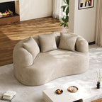 DAMAIFROM 68.5" Loveseat Sofa for Living Room, Modern Luxury Plush Chenille by DAMAIFROMFURNITURE