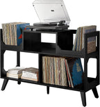 Crosley Furniture Asheville Mid-Century Modern Media Console Record Player Stand - Image 10