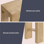 Alaterre Furniture Classic Solid Wood Console Table - Image 5