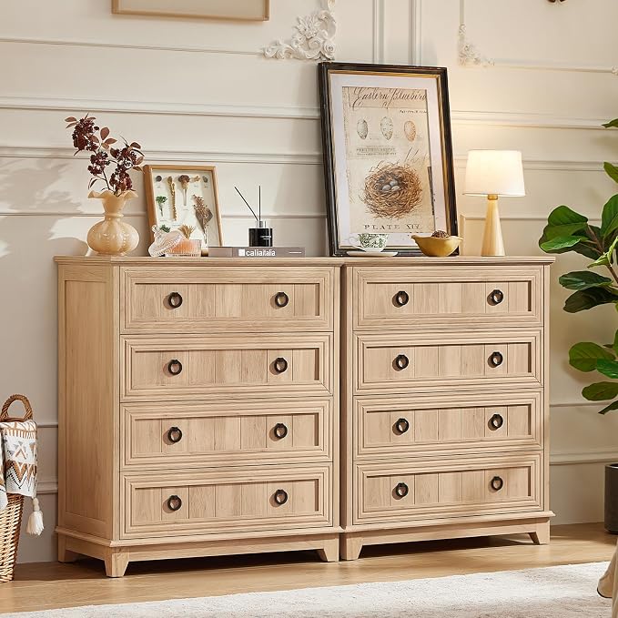 Joaxswe Farmhouse 4 Drawer Dresser by Joaxswe
