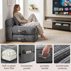 Folding Sofa Bed, Convertible Sleeper Chair - Image 4