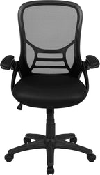Flash Furniture Porter High Back Black Mesh Ergonomic Swivel Office Chair - Image 16