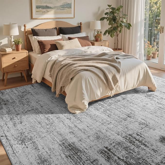 8x10 Ft Large Area Rugs for Living Room, Soft Non-Slip Washable Rugs Modern - Image 4