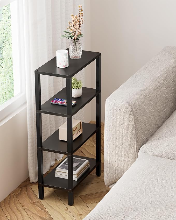 TUTOTAK Small Side Table, Narrow End Table, Skinny Sofa Table, Slim Nightstand - Image 6