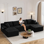 133" Oversized Cloud Boneless Sofa Couch - Image 8