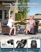 HILLGA 6-Piece Luxury Patio Furniture Set - Image 6