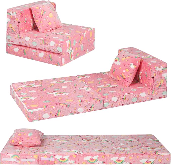 MeMoreCool Glow Tri-fold Sofa Bed by MeMoreCool