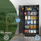 SUXXAN Heavy Duty Metal Storage Cabinet - Image 6