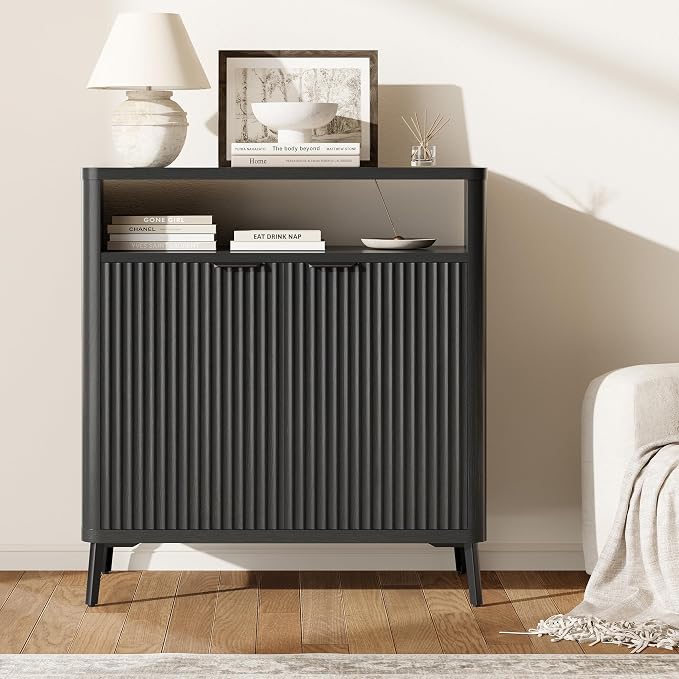 Fatmok 31.4" Fluted Buffet Cabinet by Fatmok